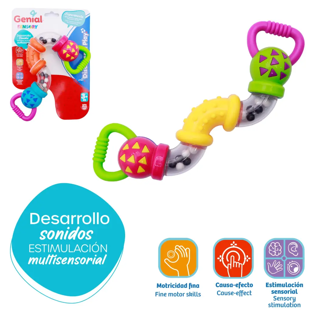 Juguete desarrolla sonidos