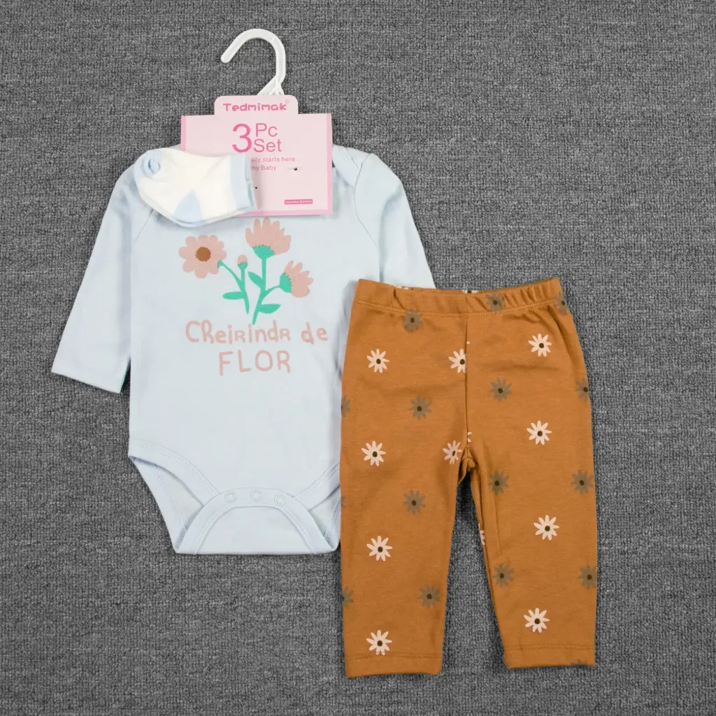 Set 3pc Niña boc Tedmimak
