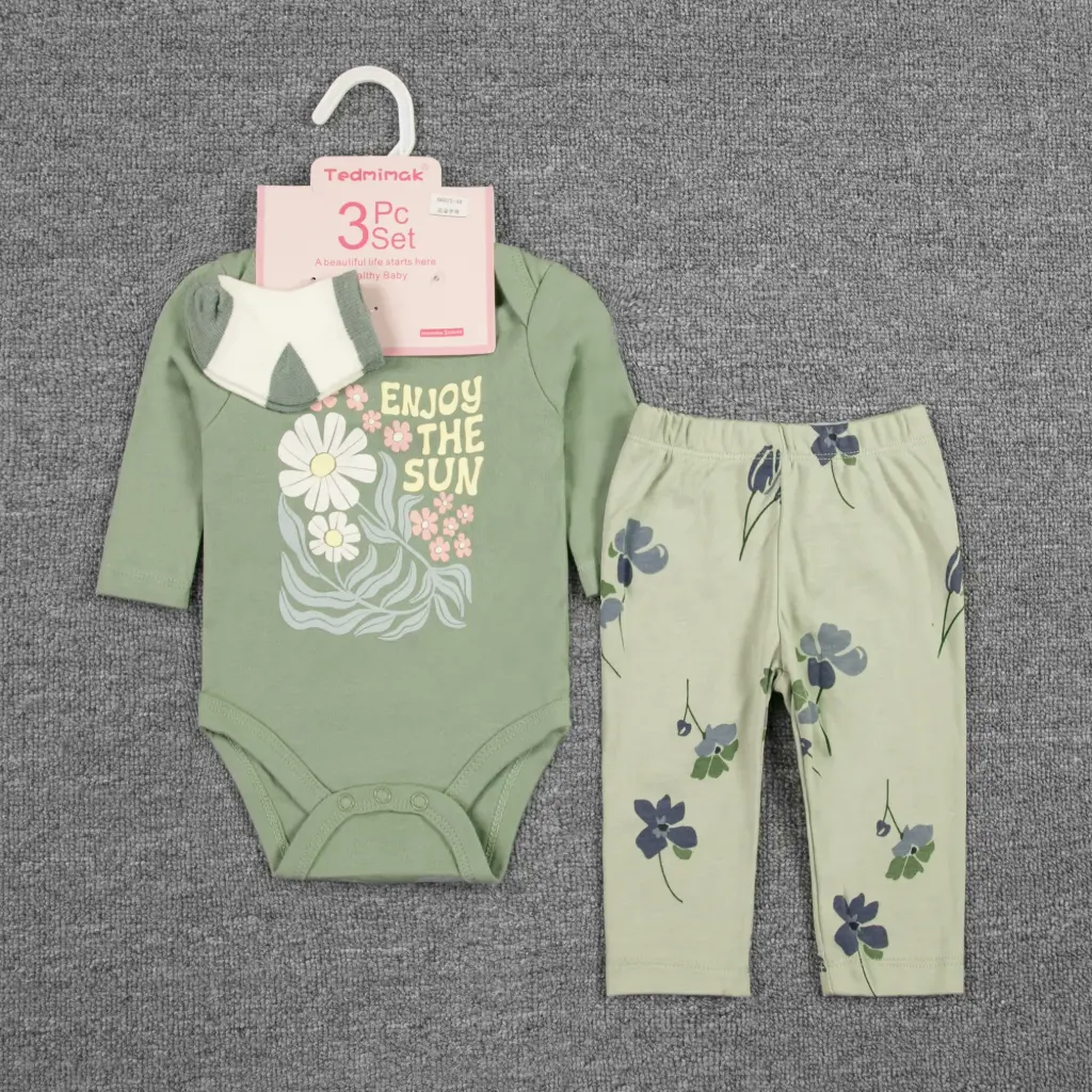 Set 3pc Niña boc Tedmimak