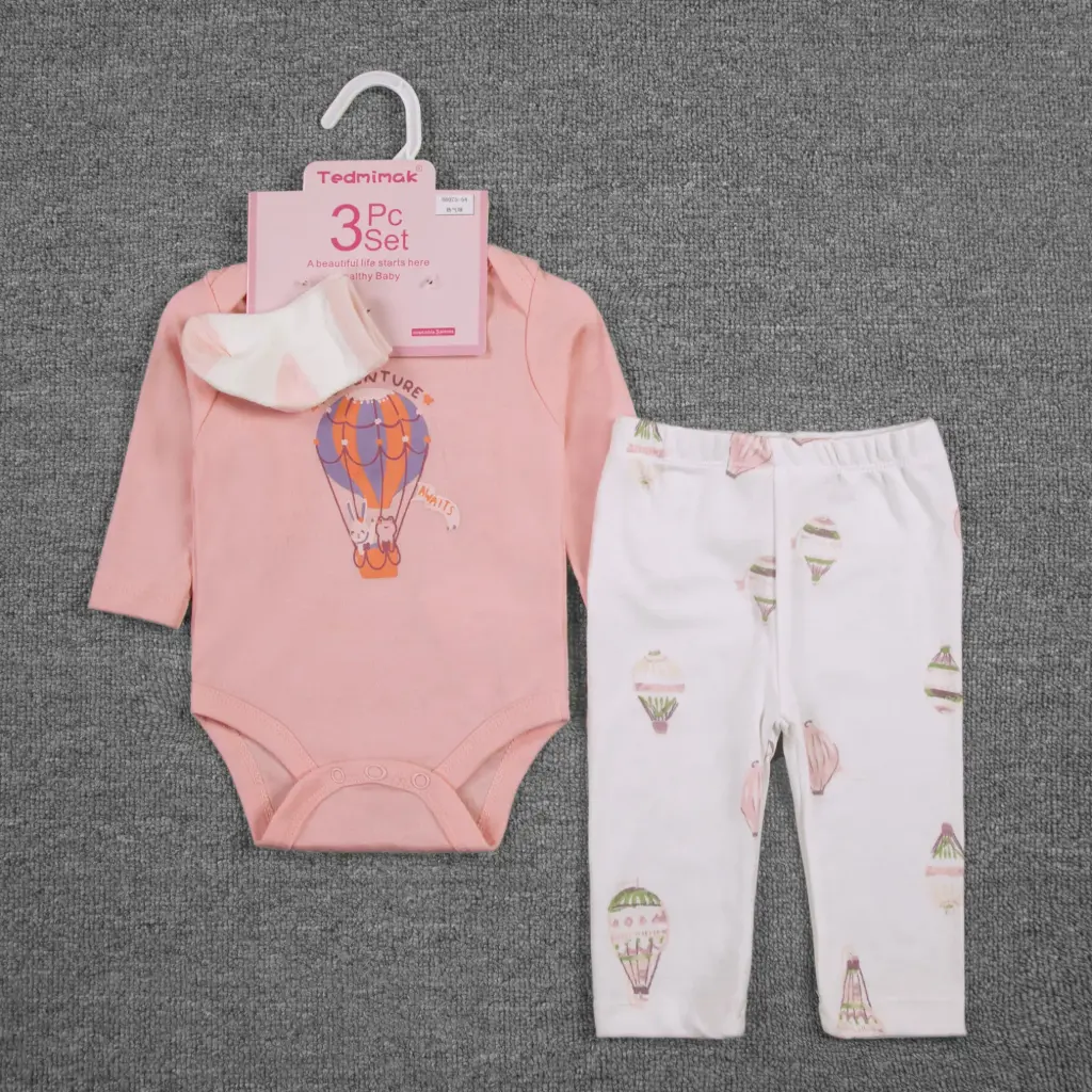 Set 3pc Niña boc Tedmimak