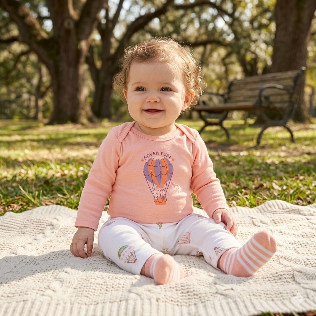 Set 3pc Niña boc Tedmimak