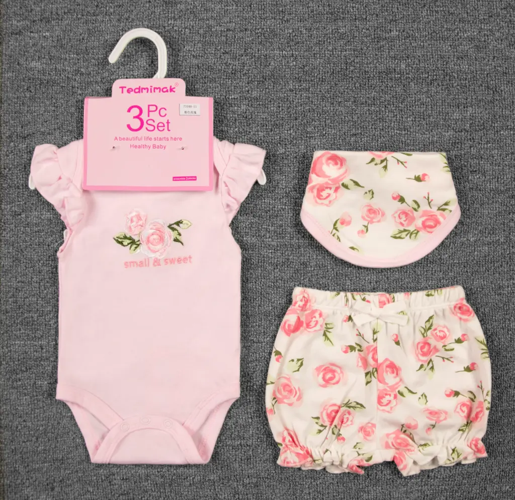 Set 3pc Niña boc Tedmimak