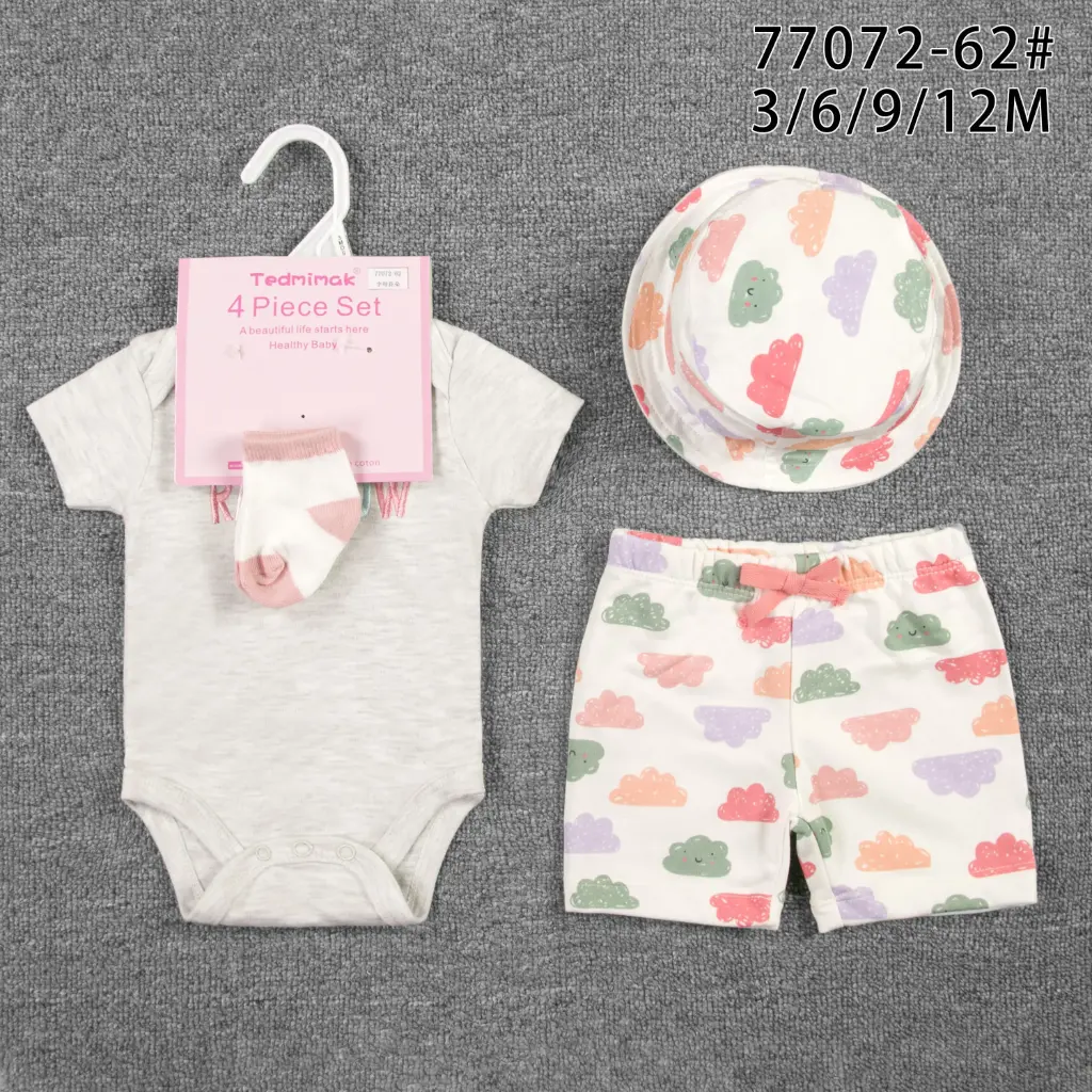 Set 4pc niña bod Tedmimak