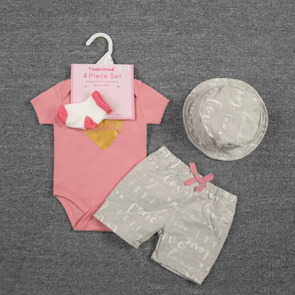 Set 4pc niña bod Tedmimak