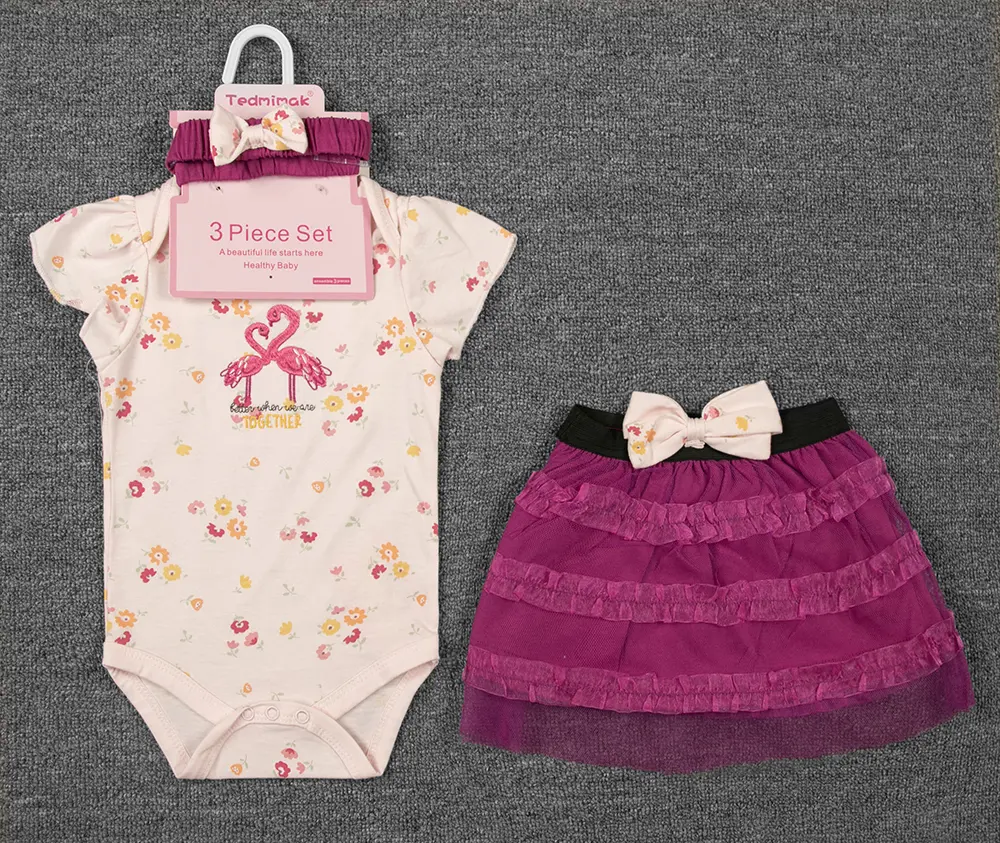 Set 3pc Niña boc Tedmimak