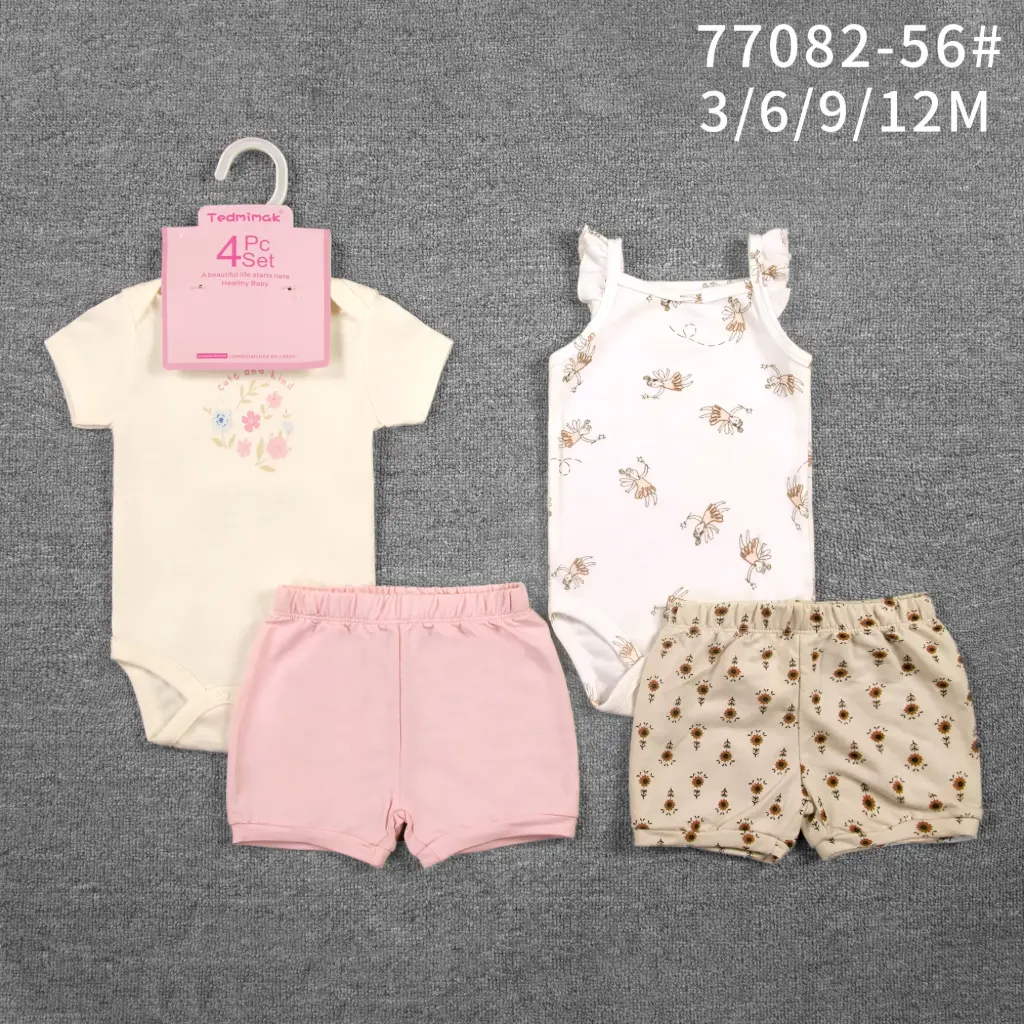 Set 4pc niña bod Tedmimak