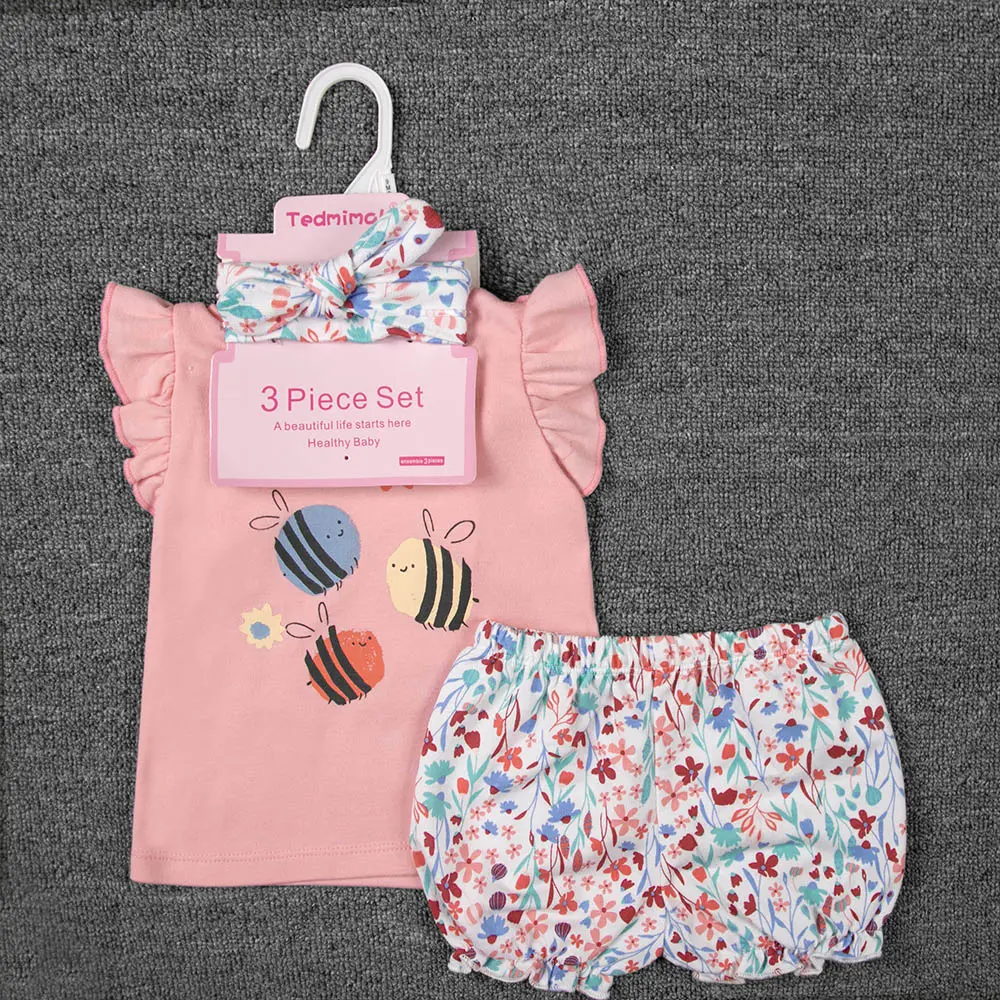 Set 3pc niña con Tedmimak