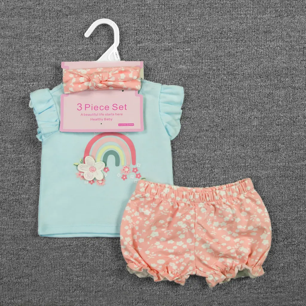 Set 3pc Niña con Tedmimak