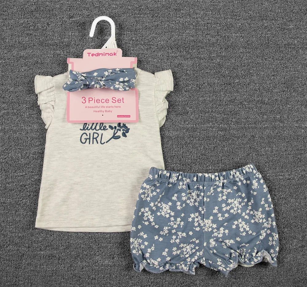 Set 3pc niña con Tedmimak