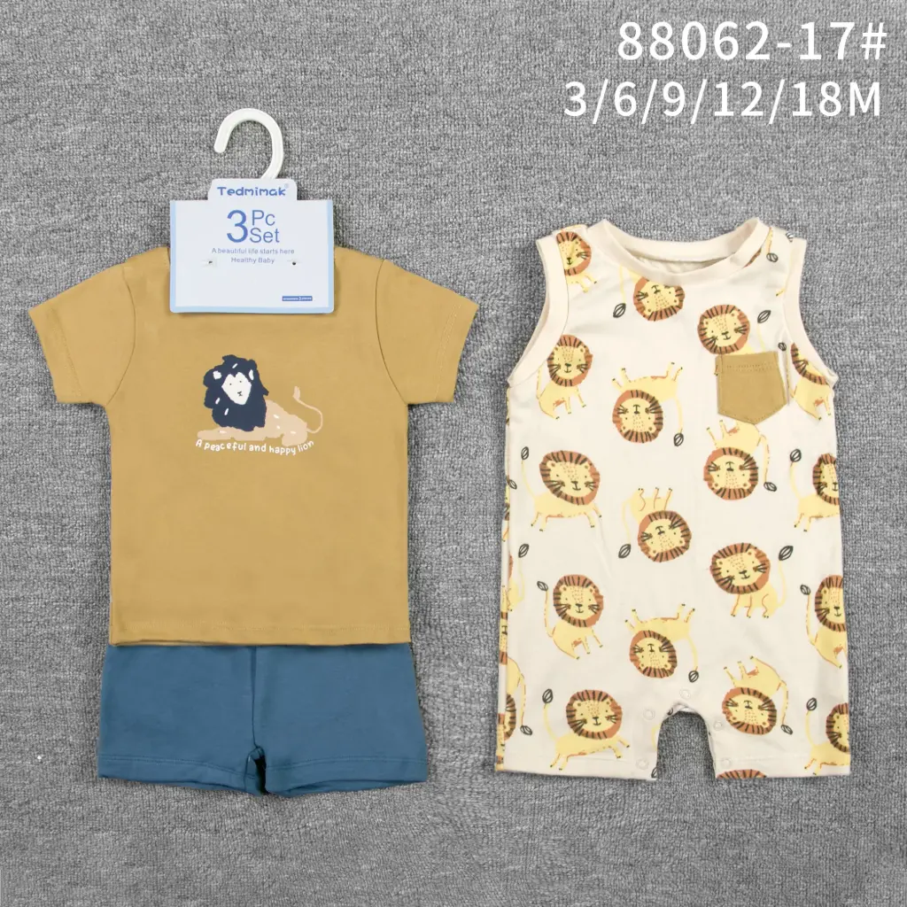 Set de 3 piezas Tedmimak