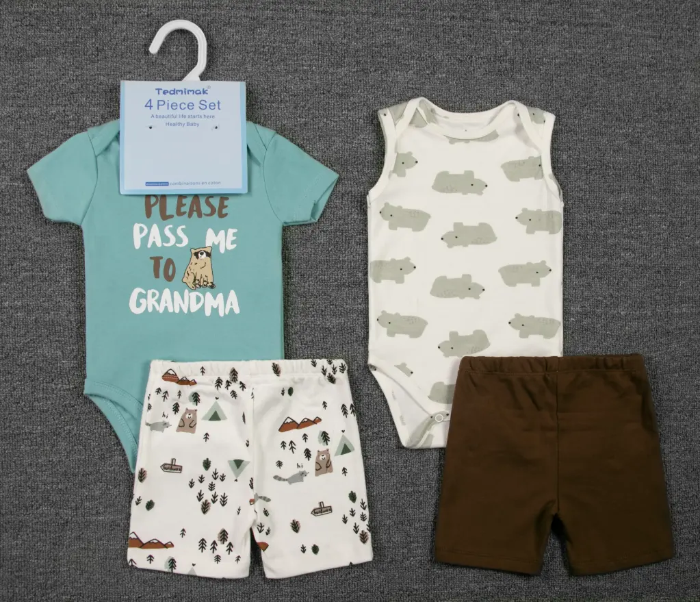 Set de 4 piezas Tedmimak