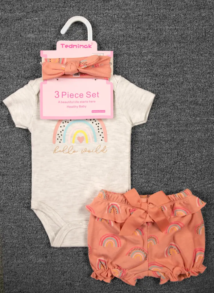 Set de 3 piezas c Tedmimak
