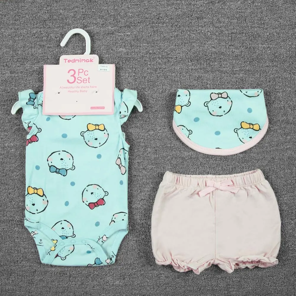 Set 3pc Niña boc Tedmimak
