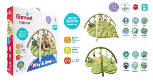[GN-PG001] Gimnasio para bebe/Tapete de juego