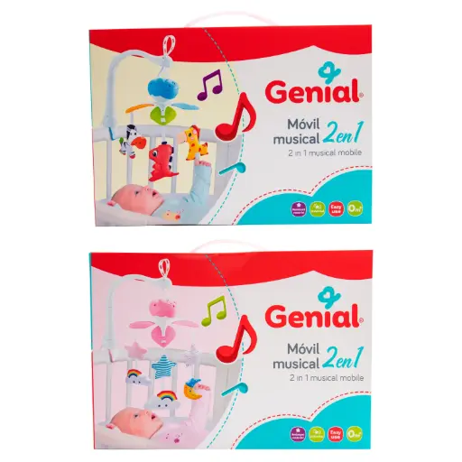 [GN-BB63568] Móvil musical 2en1