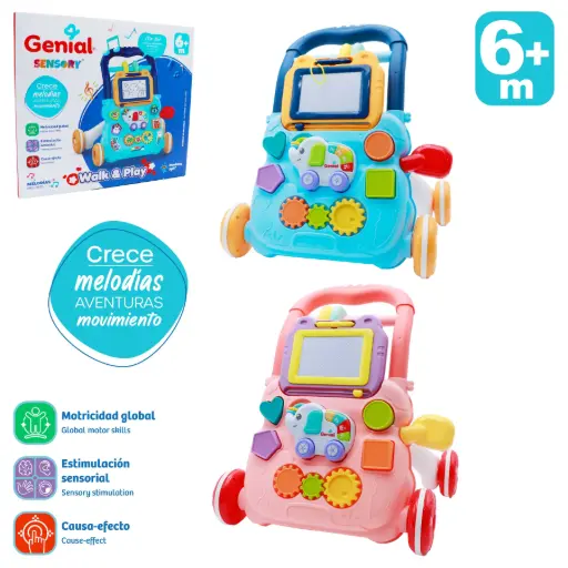 [GN-HE0811] Carrito melodías aventura