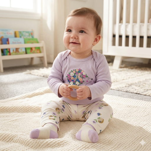 [66075-47] Set 3pc Niña boc Tedmimak