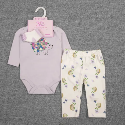 [66075-47] Set 3pc Niña boc Tedmimak