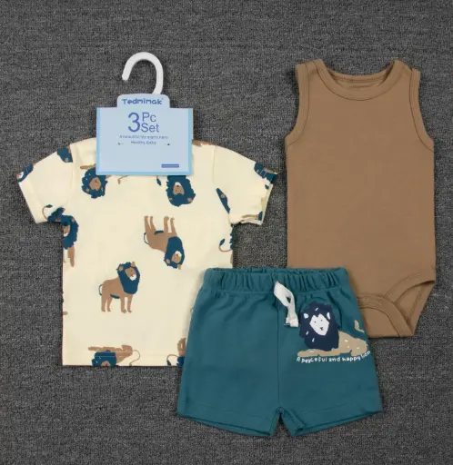 [77058-06B] Set 3pc niño fran Tedmimak
