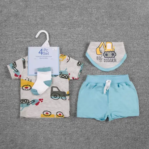 [77084-18] Set 4pc niño fran Tedmimak