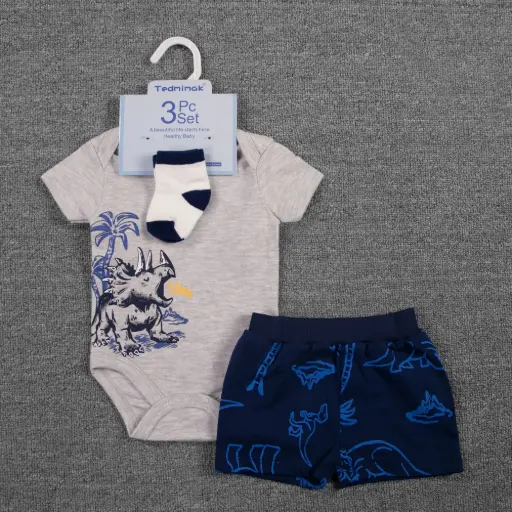 [77052-24] Set 3pc Niño boc Tedmimak