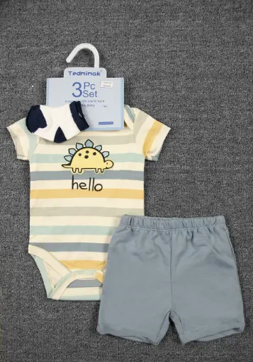 [77052-05] Set 3pc Niño boc Tedmimak