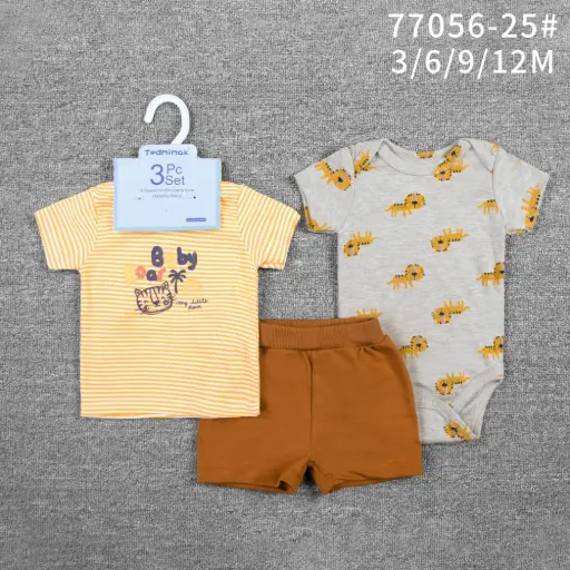 [77056-25] Set 3pc Niño frar Tedmimak