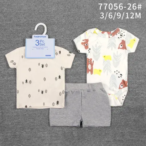 [77056-26] Set 3pc Niño frar tedmimak