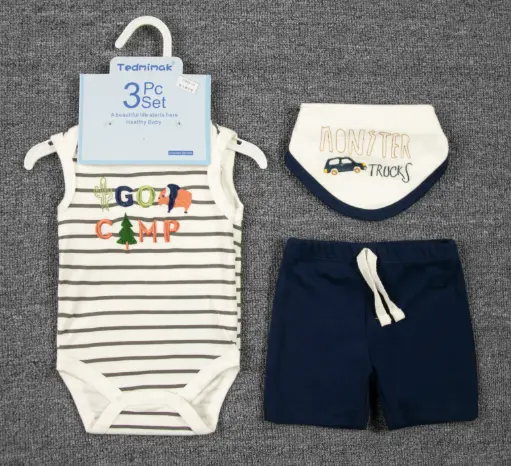 [77048-03] Set 3pc Niño boc Tedmimak