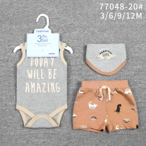 [77048-20] Set 3pc Niño boc Tedmimak