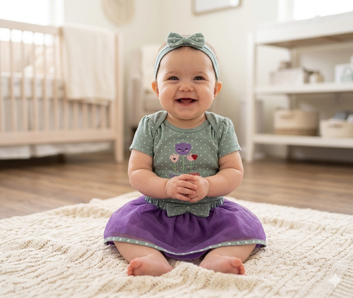 [66069-25] Set 4pc Niña boc Tedmimak