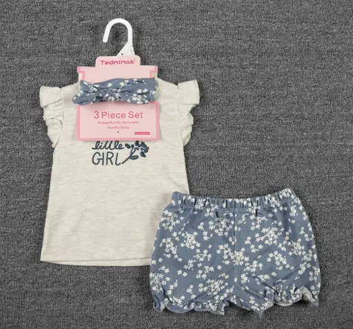 [88064-57] Set 3pc niña con Tedmimak