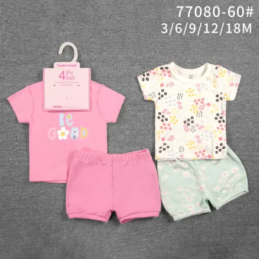 [77080-60] Set de 4 piezas c Tedmimak